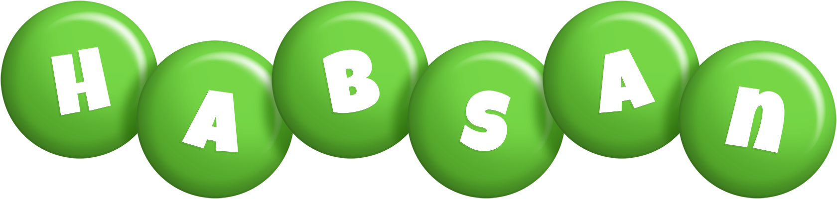 Habsan candy-green logo