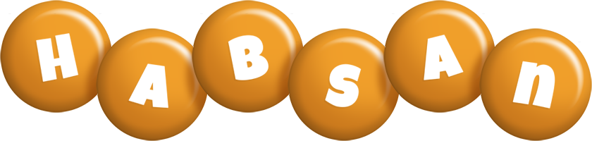 Habsan candy-orange logo