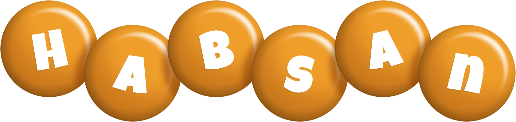 Habsan candy-orange logo