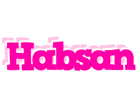 Habsan dancing logo