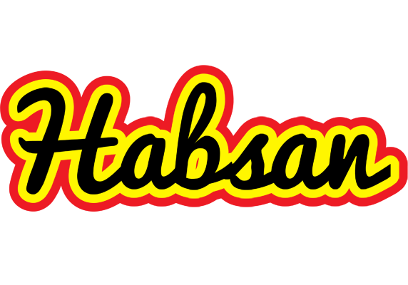 Habsan flaming logo
