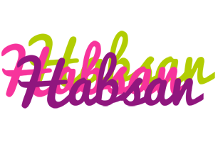 Habsan flowers logo