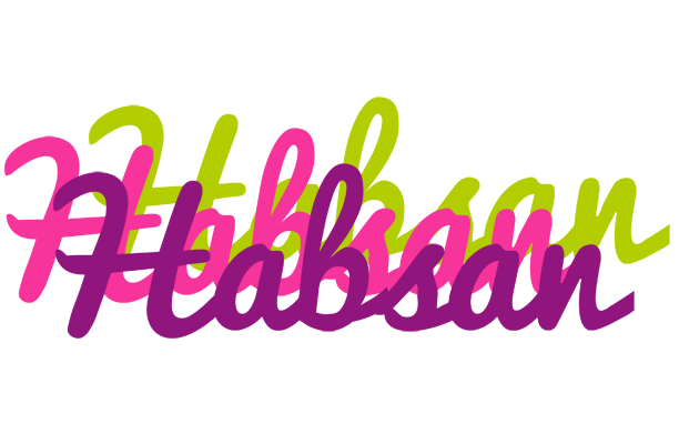Habsan flowers logo