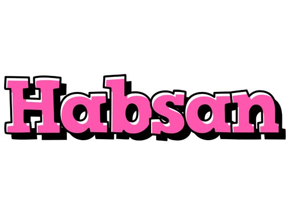 Habsan girlish logo