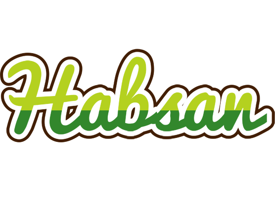 Habsan golfing logo
