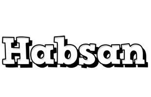 Habsan snowing logo