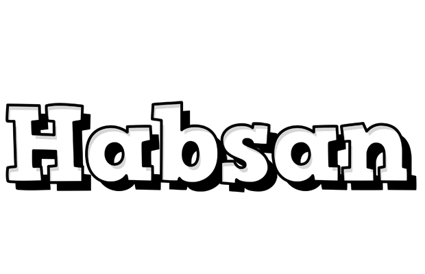 Habsan snowing logo