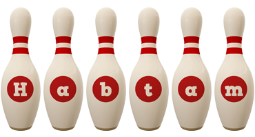 Habtam bowling-pin logo