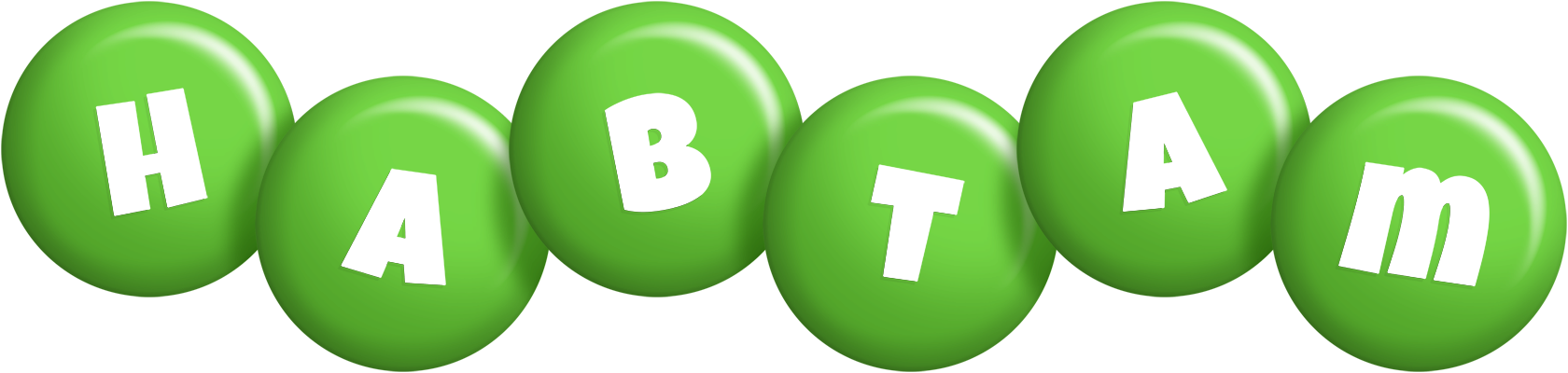 Habtam candy-green logo