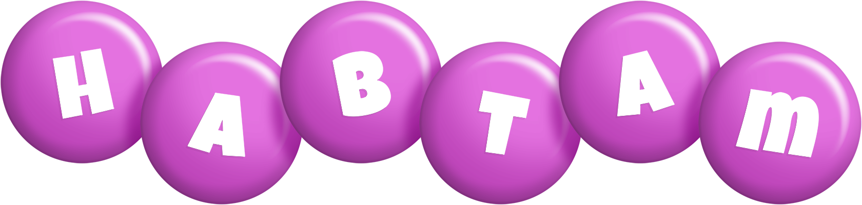 Habtam candy-purple logo