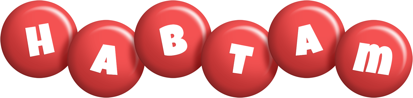 Habtam candy-red logo