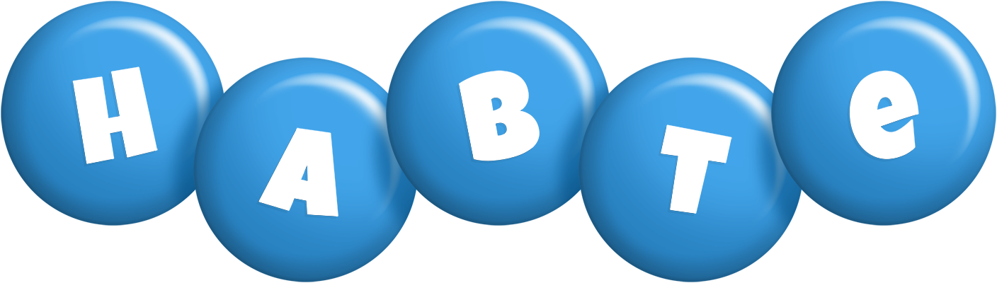 Habte candy-blue logo