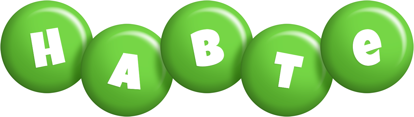 Habte candy-green logo