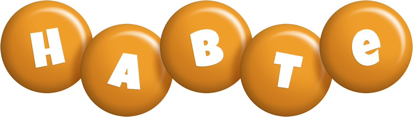 Habte candy-orange logo
