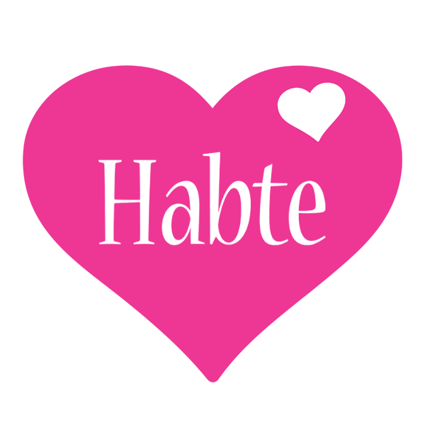 Habte love-heart logo