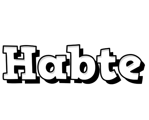 Habte snowing logo