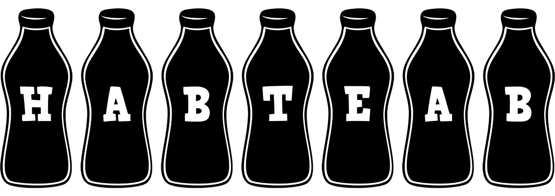 Habteab bottle logo