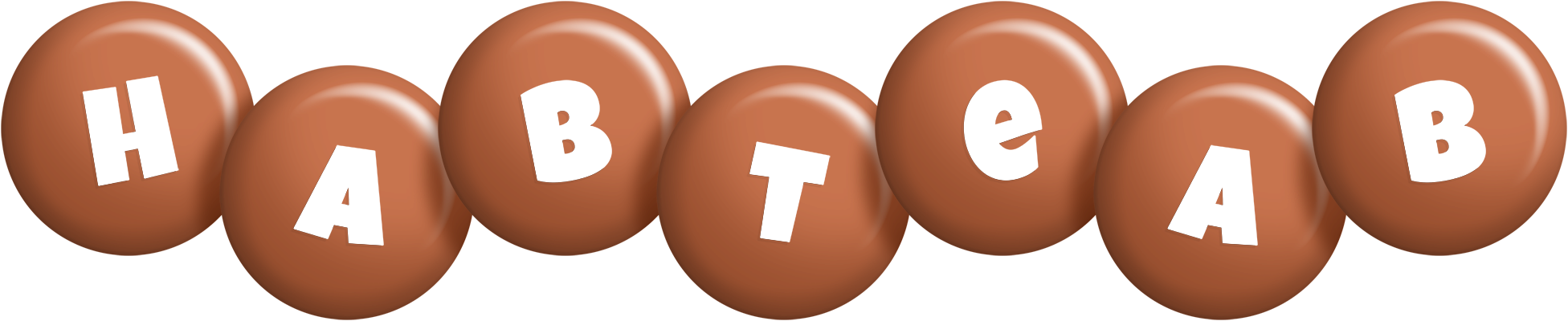 Habteab candy-brown logo