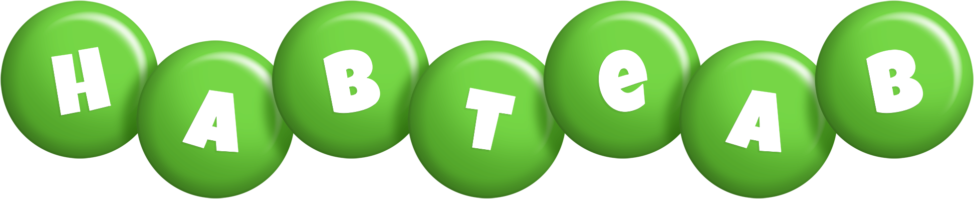 Habteab candy-green logo