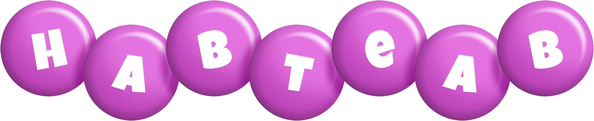 Habteab candy-purple logo
