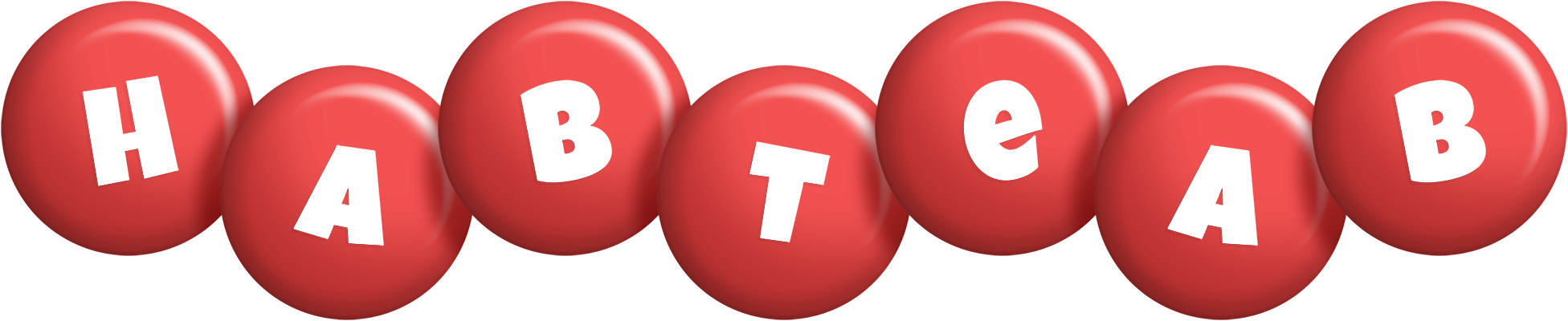 Habteab candy-red logo