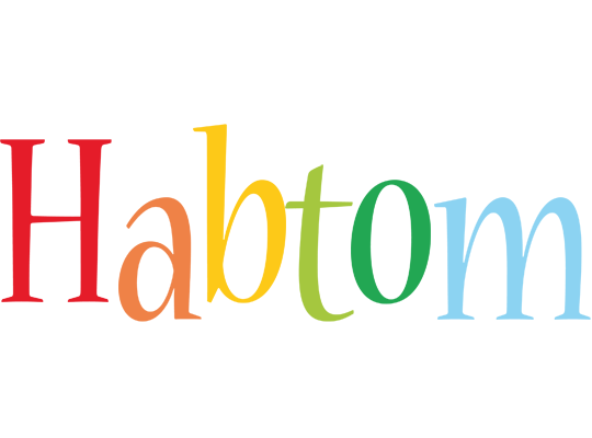 Habtom birthday logo