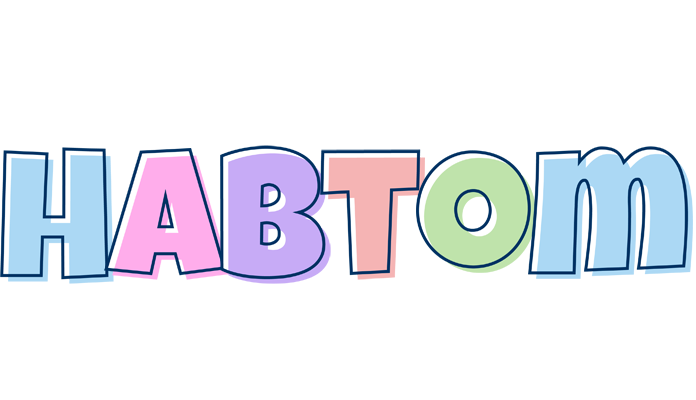 Habtom pastel logo