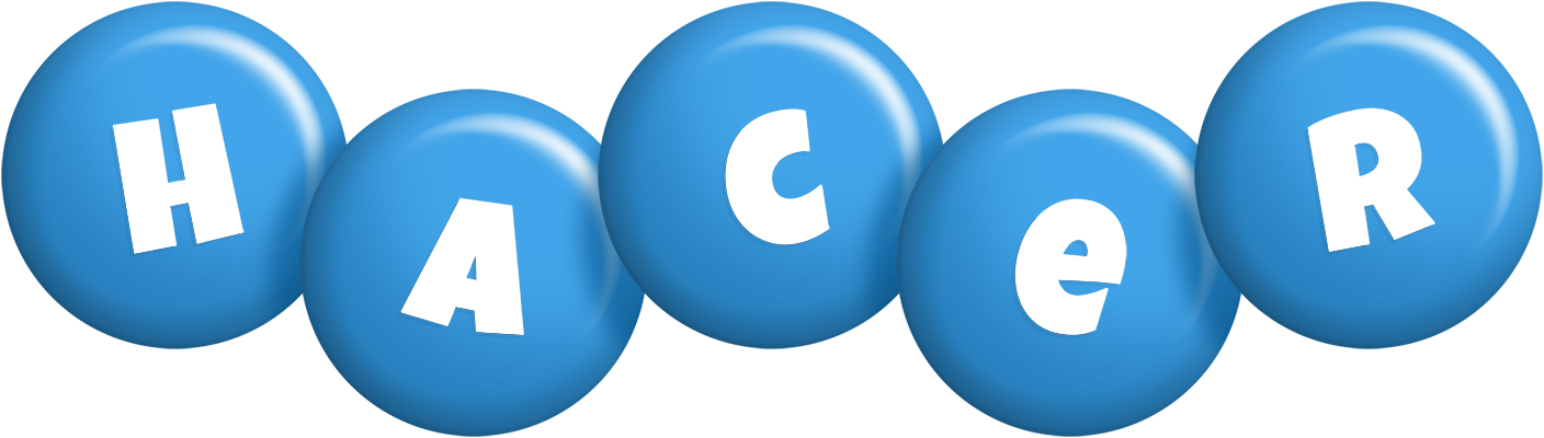 Hacer candy-blue logo