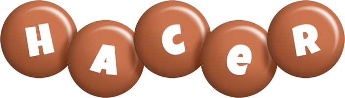 Hacer candy-brown logo