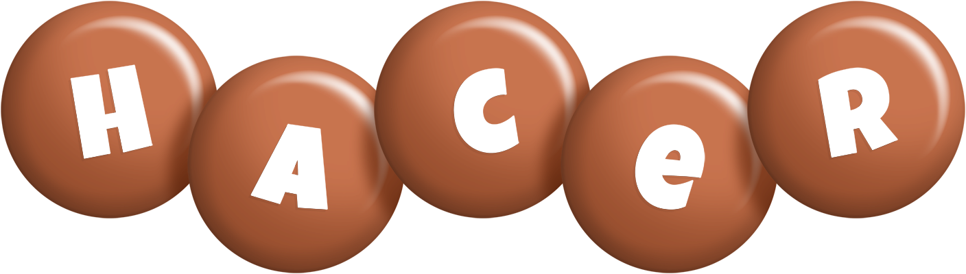 Hacer candy-brown logo