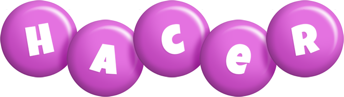 Hacer candy-purple logo