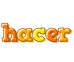 Hacer desert logo