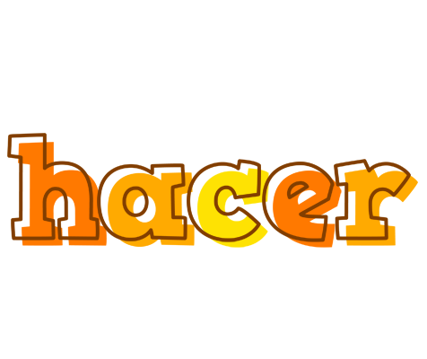 Hacer desert logo