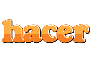 Hacer orange logo