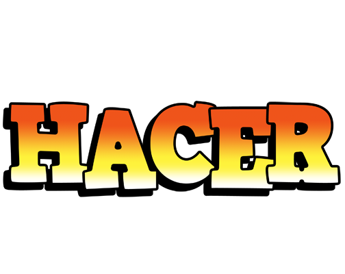 Hacer sunset logo