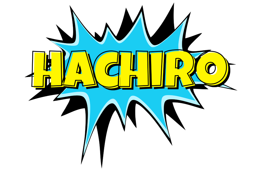 Hachiro amazing logo