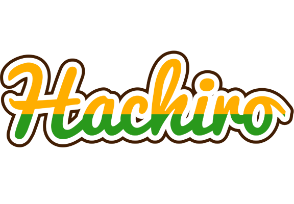 Hachiro banana logo