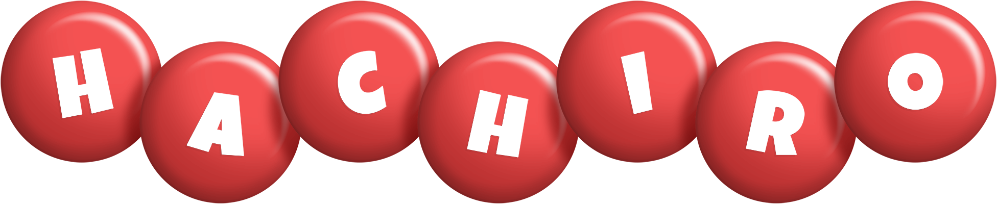 Hachiro candy-red logo