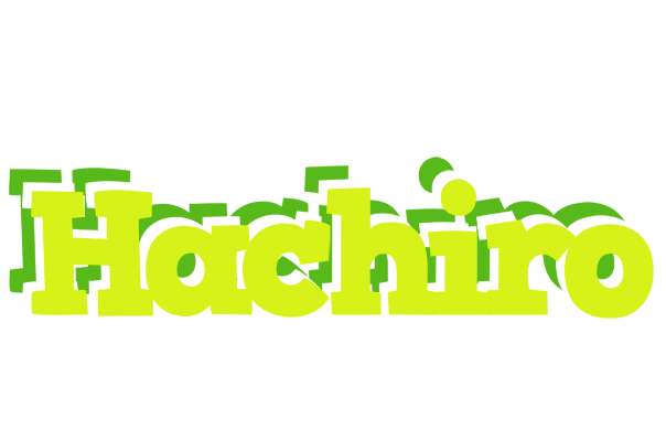 Hachiro citrus logo