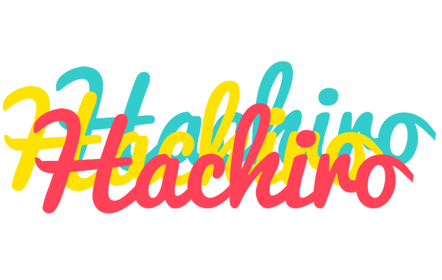 Hachiro disco logo
