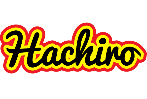 Hachiro flaming logo