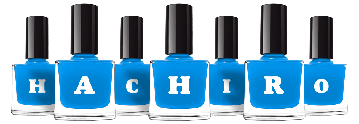 Hachiro glossy logo