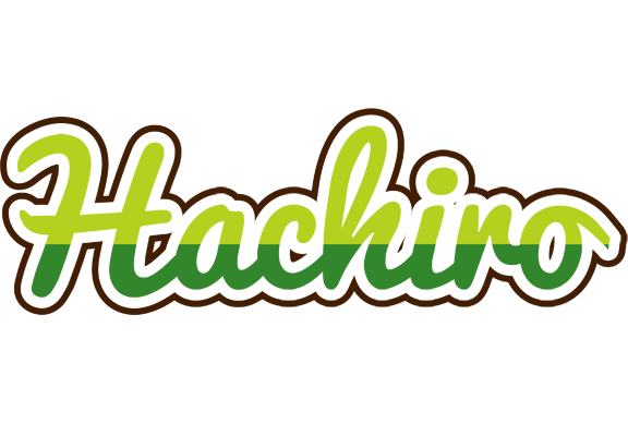 Hachiro golfing logo