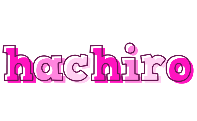 Hachiro hello logo