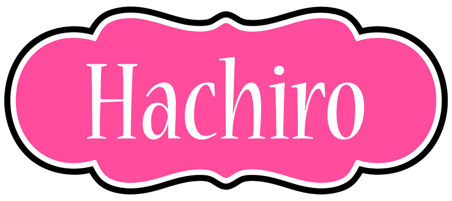 Hachiro invitation logo