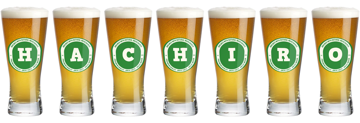Hachiro lager logo
