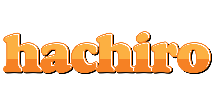 Hachiro orange logo