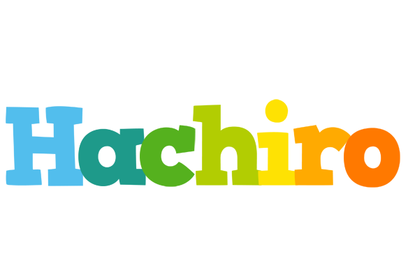 Hachiro rainbows logo