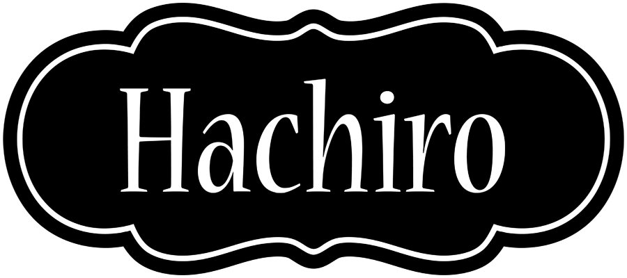 Hachiro welcome logo