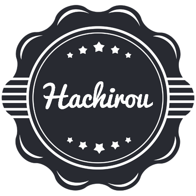 Hachirou badge logo